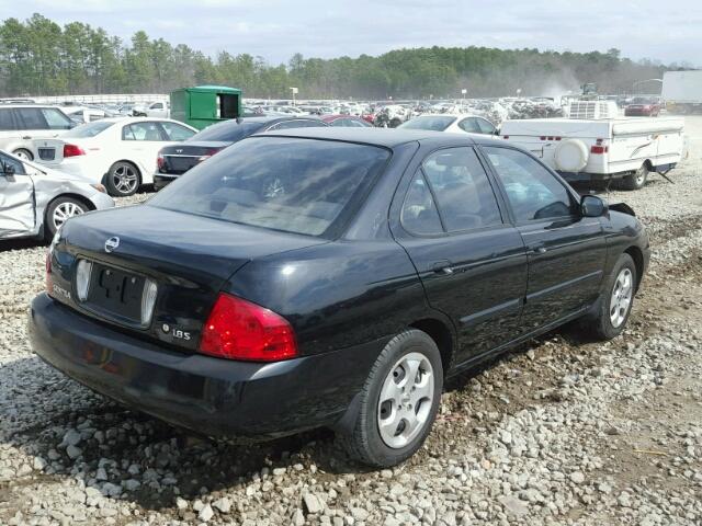 3N1CB51D05L536983 - 2005 NISSAN SENTRA 1.8 BLACK photo 4