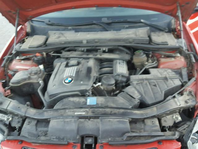 WBAVA33507KX83280 - 2007 BMW 328 I RED photo 7