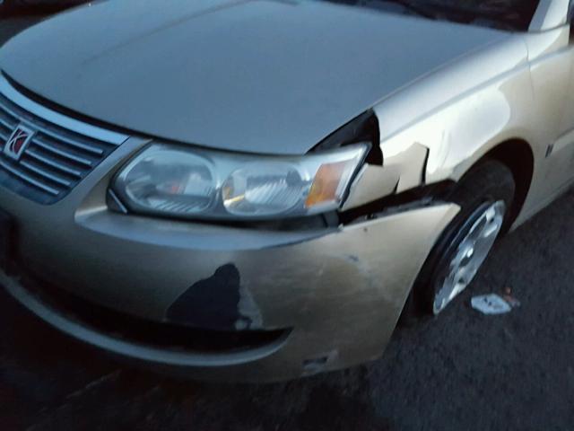 1G8AJ55F56Z205954 - 2006 SATURN ION LEVEL GOLD photo 10