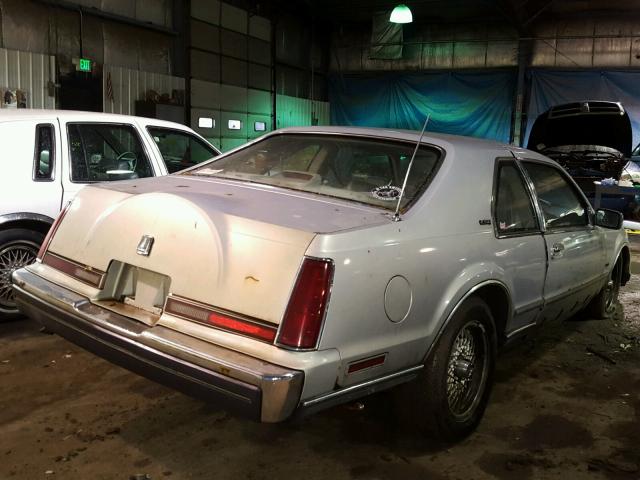 1LNCM93E2MY634216 - 1991 LINCOLN MARK VII L SILVER photo 4