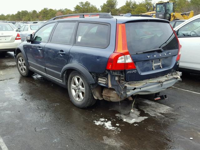 YV4BZ982781012495 - 2008 VOLVO XC70 BLUE photo 3