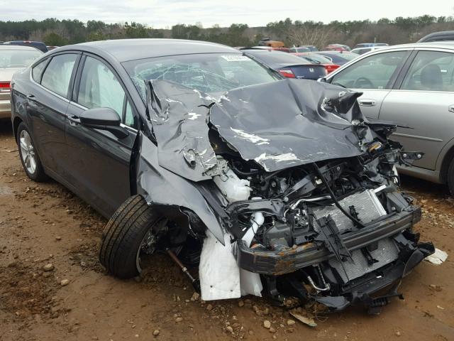 3FA6P0H77JR140271 - 2018 FORD FUSION SE SILVER photo 1