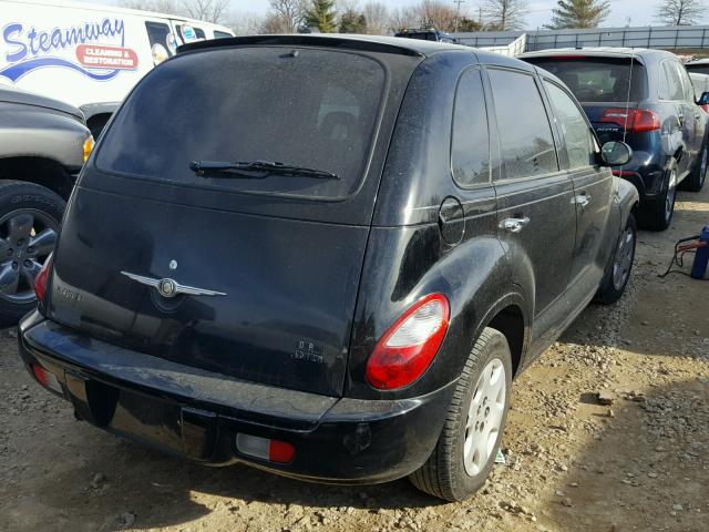 3A4FY58B27T580834 - 2007 CHRYSLER PT CRUISER BLACK photo 4