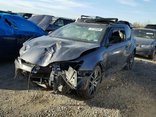 JTKJF5C73E3088503 - 2014 TOYOTA SCION TC 灰色 照片 2