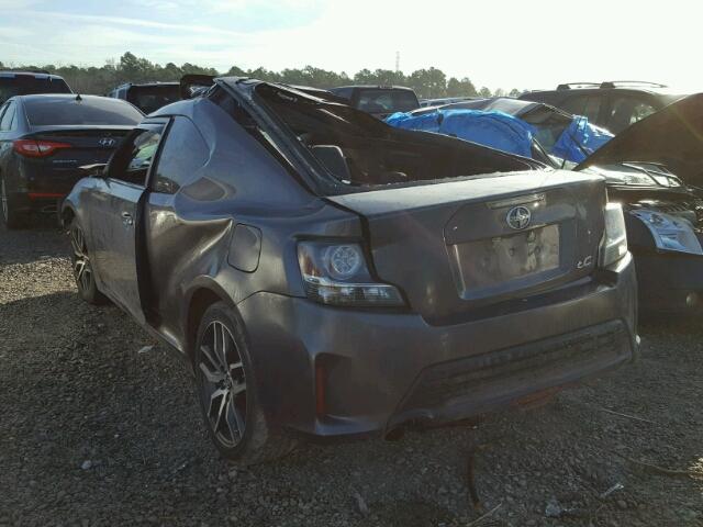 JTKJF5C73E3088503 - 2014 TOYOTA SCION TC 灰色 照片 3