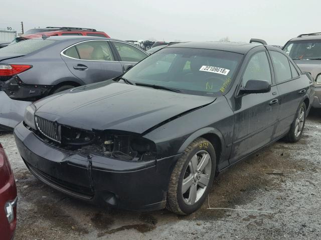 1LNHM87A46Y638567 - 2006 LINCOLN LS BLACK photo 2