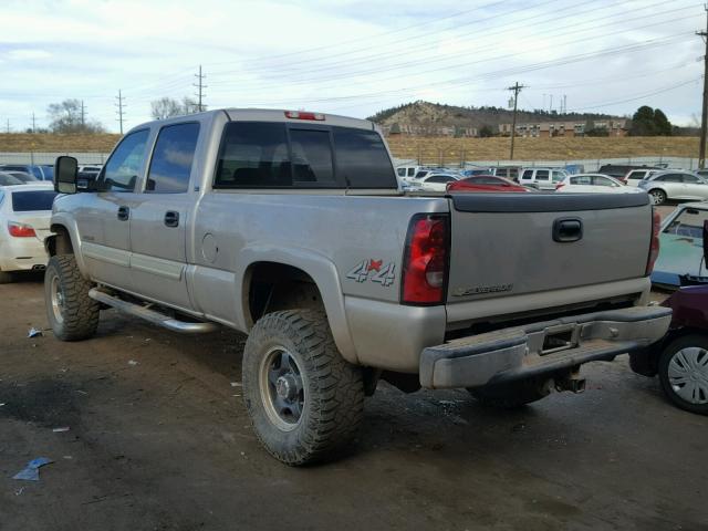 1GCHK23U56F113214 - 2006 CHEVROLET SILVERADO TAN photo 3