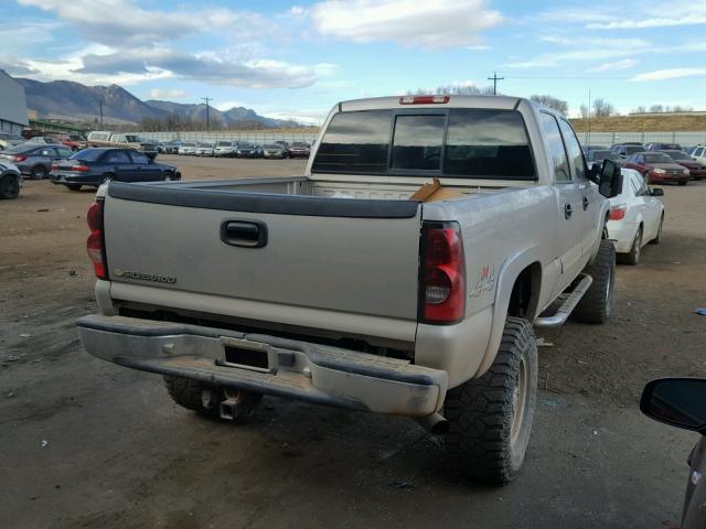 1GCHK23U56F113214 - 2006 CHEVROLET SILVERADO TAN photo 4