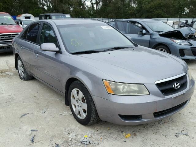 5NPET46C58H299005 - 2008 HYUNDAI SONATA GLS GRAY photo 1