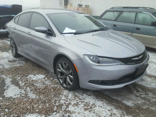 1C3CCCBB1FN654557 - 2015 CHRYSLER 200 S SILVER photo 1