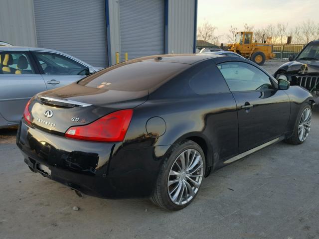 JN1CV6EK9BM213118 - 2011 INFINITI G37 BASE BLACK photo 4