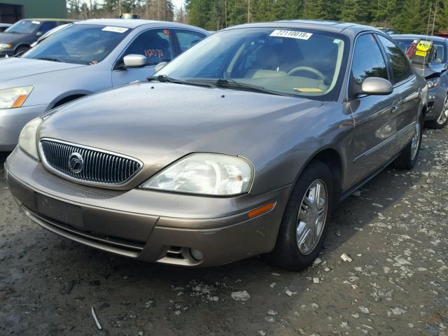 1MEHM55S04A613670 - 2004 MERCURY SABLE LS P GOLD photo 2