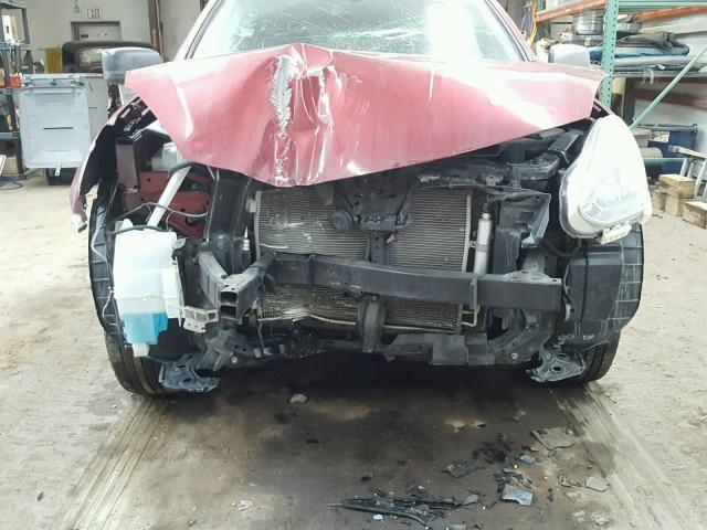 JN8AS5MV8DW645259 - 2013 NISSAN ROGUE S RED photo 9