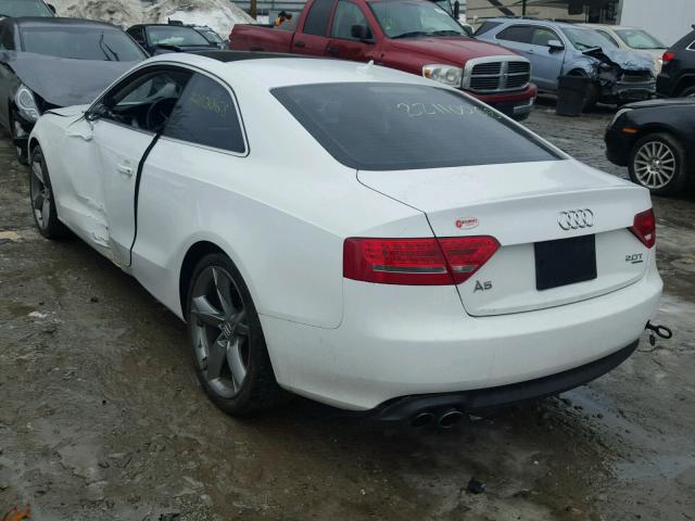 WAULFAFR7CA043785 - 2012 AUDI A5 PREMIUM WHITE photo 3