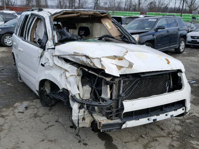 5FNYF18698B047573 - 2008 HONDA PILOT EXL WHITE photo 1