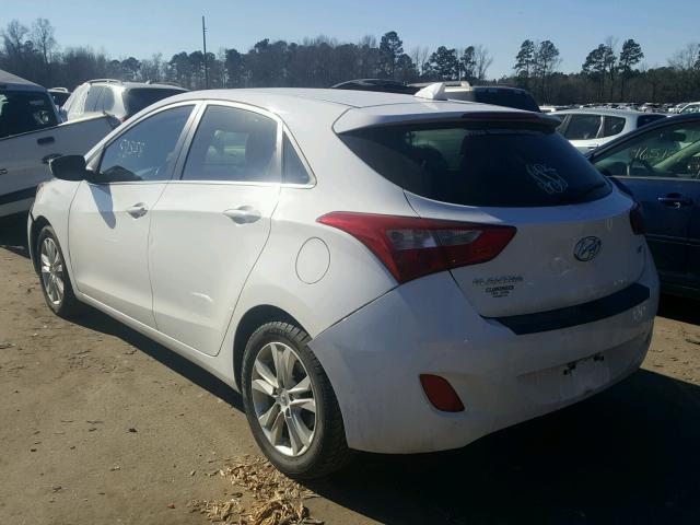 KMHD35LE9DU125781 - 2013 HYUNDAI ELANTRA GT WHITE photo 3