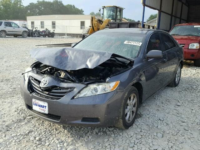 4T1BE46K29U364948 - 2009 TOYOTA CAMRY BASE GRAY photo 2