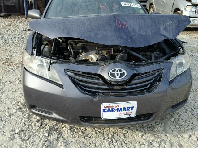 4T1BE46K29U364948 - 2009 TOYOTA CAMRY BASE GRAY photo 9