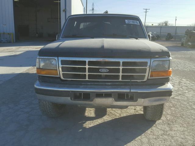 1FTHW25F0VEC63450 - 1997 FORD F250 GREEN photo 9