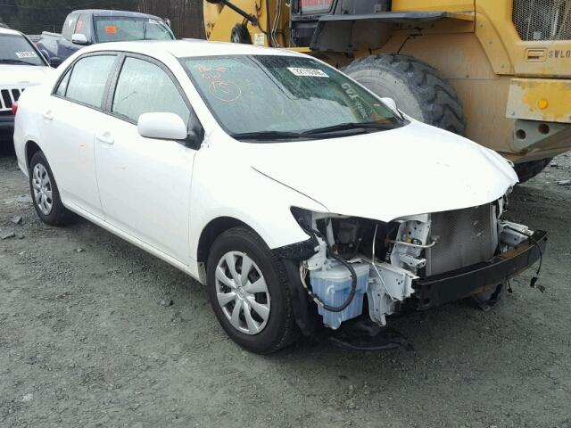 2T1BU4EE3BC720023 - 2011 TOYOTA COROLLA BA WHITE photo 1