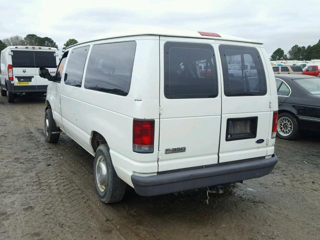 1FBNE31L46HA24432 - 2006 FORD ECONOLINE WHITE photo 3