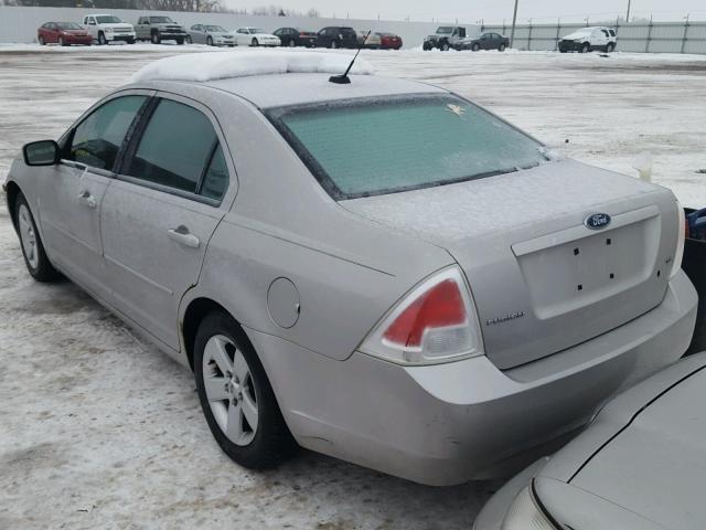 3FAHP07Z18R209333 - 2008 FORD FUSION SE GRAY photo 3