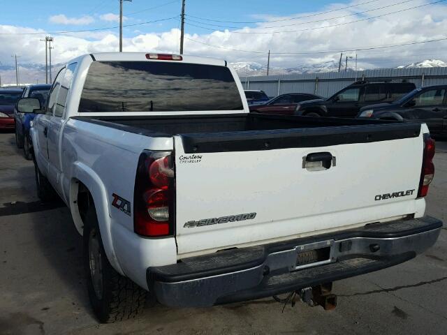 2GCEK19T141173538 - 2004 CHEVROLET SILVERADO WHITE photo 3