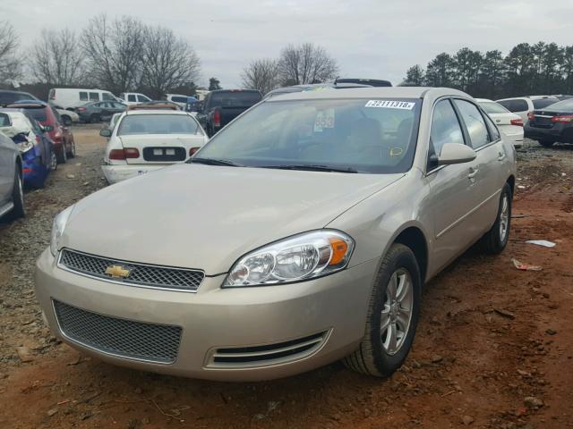 2G1WA5E38C1119200 - 2012 CHEVROLET IMPALA LS TAN photo 2