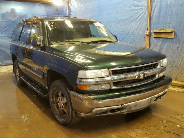 1GNEK13Z62J104464 - 2002 CHEVROLET TAHOE K150 GREEN photo 1