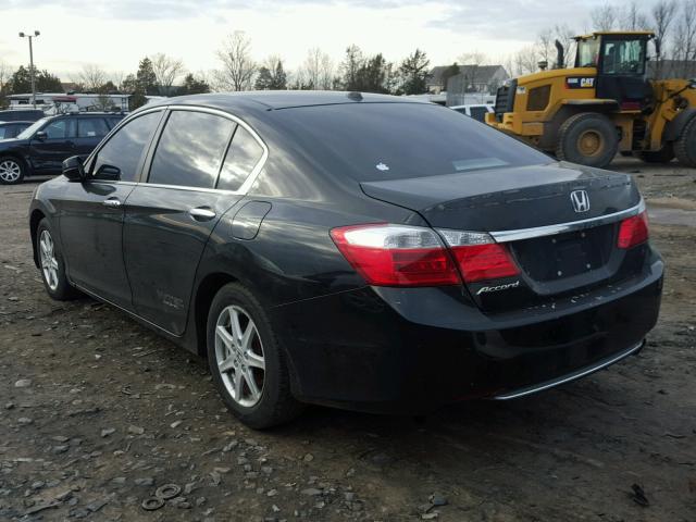 1HGCR2F8XEA121634 - 2014 HONDA ACCORD EXL BLACK photo 3