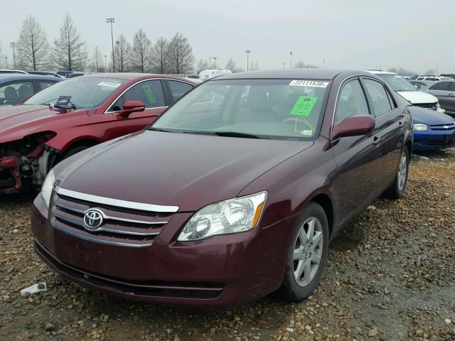 4T1BK36B07U252469 - 2007 TOYOTA AVALON XL MAROON photo 2