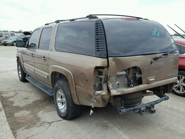 1GNFK16Z63R157362 - 2003 CHEVROLET SUBURBAN K BROWN photo 3