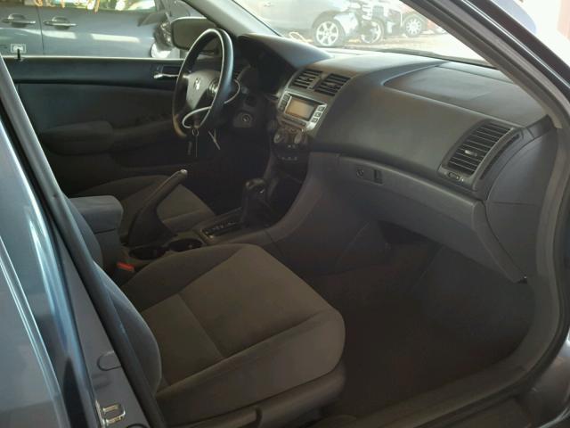 1HGCM56427A088077 - 2007 HONDA ACCORD LX BLUE photo 5