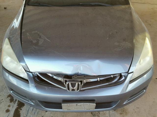 1HGCM56427A088077 - 2007 HONDA ACCORD LX BLUE photo 7