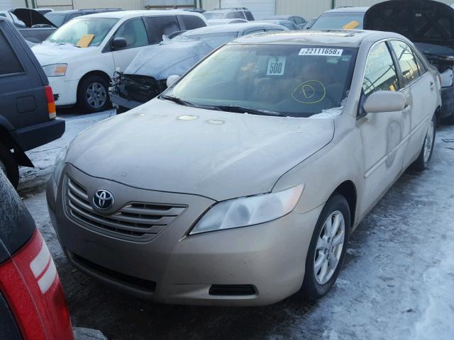 4T1BE46KX8U214522 - 2008 TOYOTA CAMRY CE BEIGE photo 2