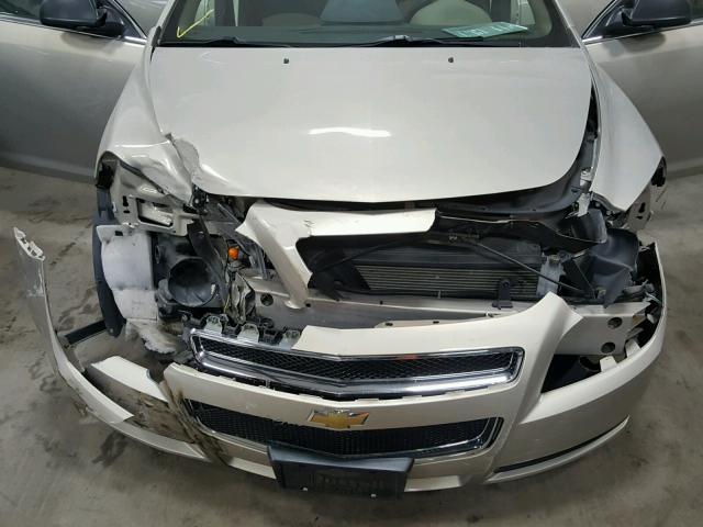 1G1ZB5EB8AF154651 - 2010 CHEVROLET MALIBU LS GOLD photo 7