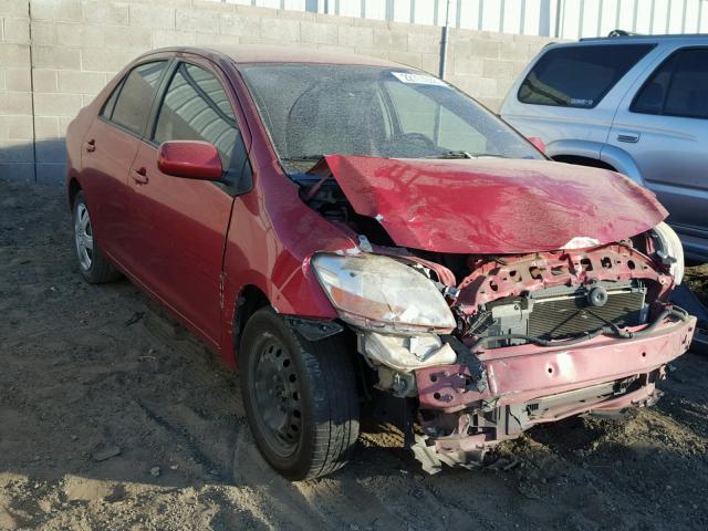 JTDBT923981291633 - 2008 TOYOTA YARIS RED photo 1