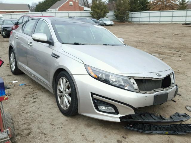 5XXGN4A76EG306967 - 2014 KIA OPTIMA EX SILVER photo 1