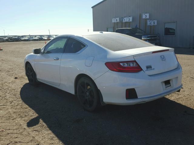 1HGCT1B84DA013963 - 2013 HONDA ACCORD EXL WHITE photo 3