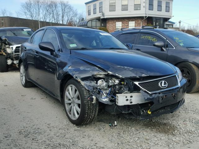 JTHCK262785021792 - 2008 LEXUS IS 250 BLACK photo 1