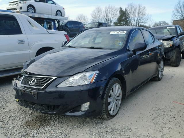 JTHCK262785021792 - 2008 LEXUS IS 250 BLACK photo 2