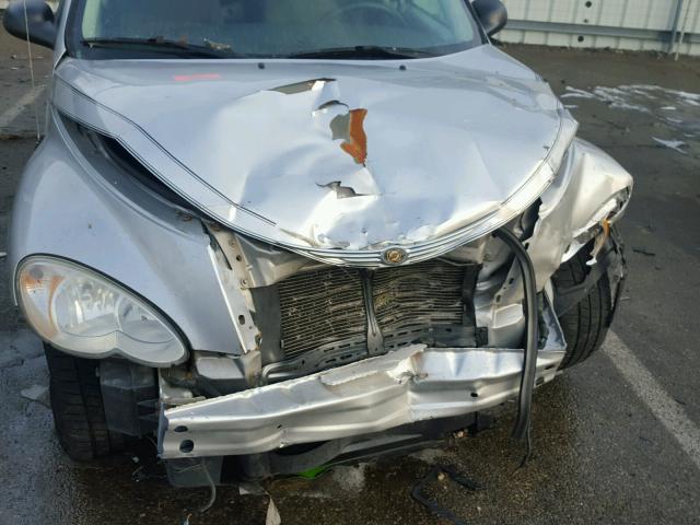 3A8FY58B38T145160 - 2008 CHRYSLER PT CRUISER SILVER photo 9