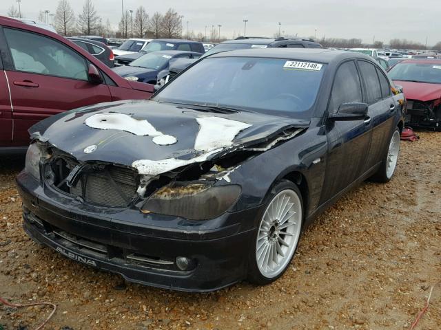 WBAHL83537DT89376 - 2007 BMW ALPINA B7 შავი ფოტო 2