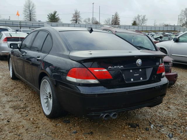 WBAHL83537DT89376 - 2007 BMW ALPINA B7 BLACK photo 3