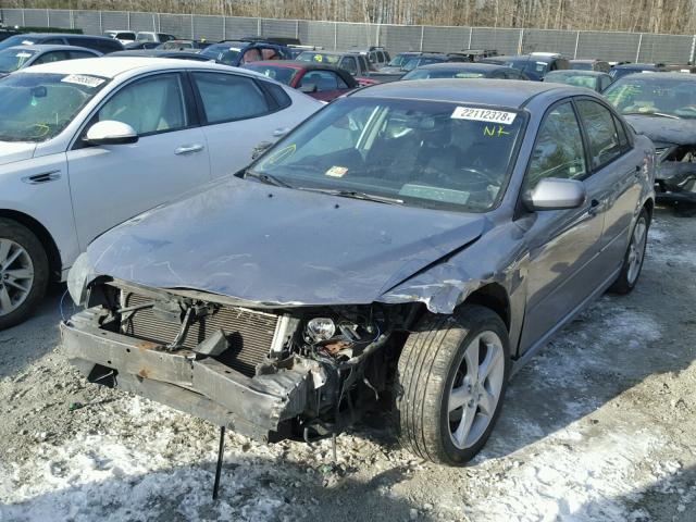 1YVHP84C265M63460 - 2006 MAZDA 6 I GRAY photo 2