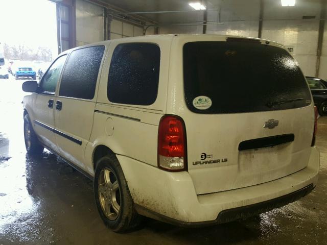 1GNDV23108D104664 - 2008 CHEVROLET UPLANDER L 白色 照片 3