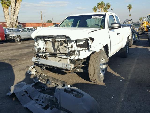 5TFRX5GN3GX055335 - 2016 TOYOTA TACOMA ACC WHITE photo 2