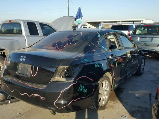 1HGCP26869A023096 - 2009 HONDA ACCORD EXL BLACK photo 4