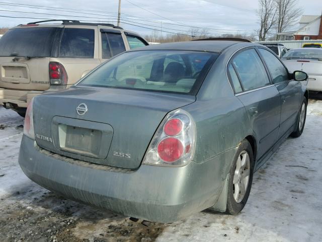 1N4AL11D65N478930 - 2005 NISSAN ALTIMA S GREEN photo 4