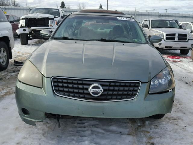 1N4AL11D65N478930 - 2005 NISSAN ALTIMA S GREEN photo 9